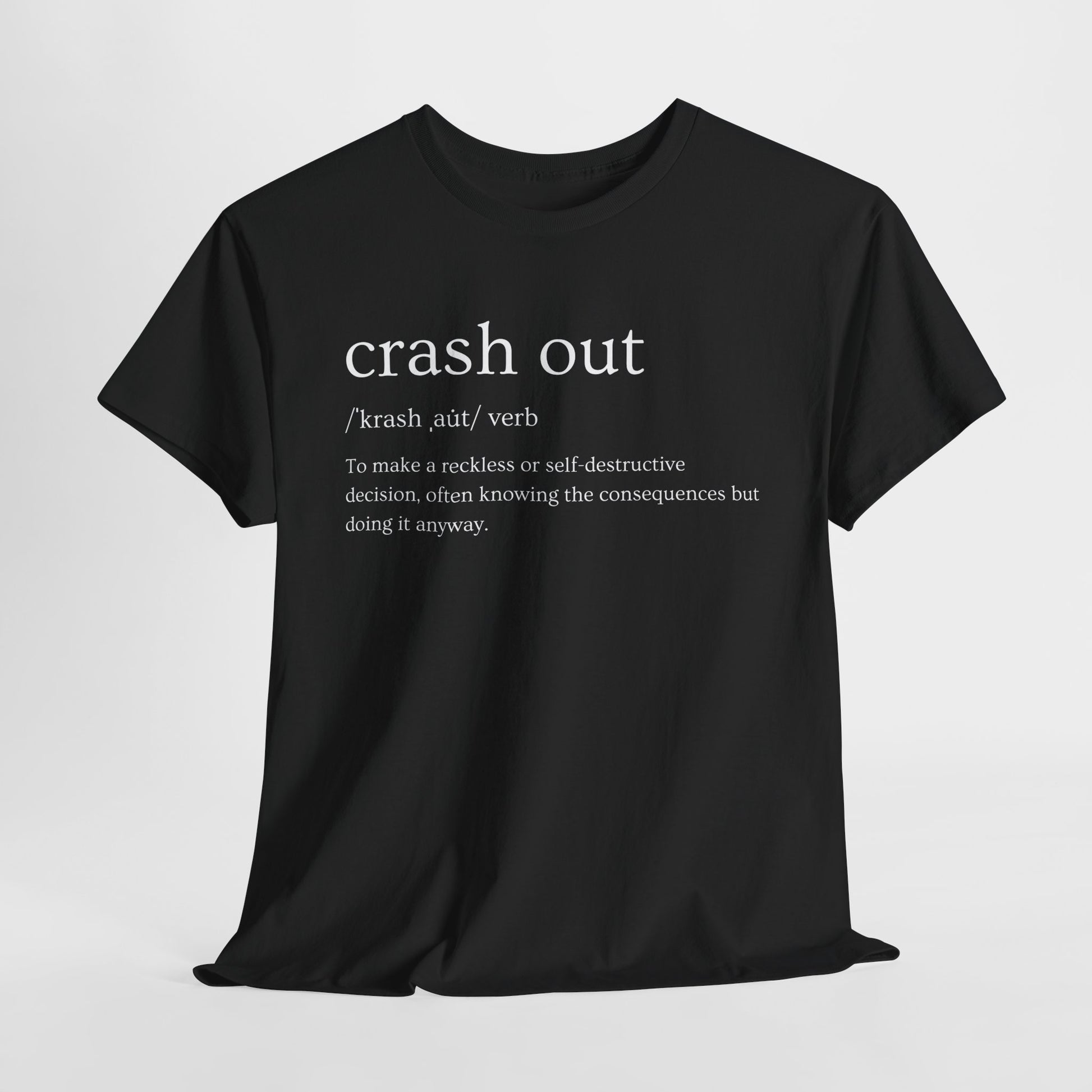 Crash Out Tee